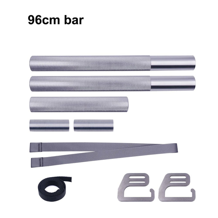 74 96cm Heavy Duty Exercise Bar With Large Hook