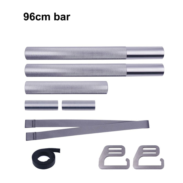 74 96cm Heavy Duty Exercise Bar with Large Hook