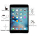 75 Piece 0.3mm Tempered Glass Film For Ipad Mini 2/3