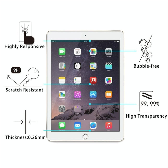 75 Piece Ipad Mini 4 Tempered Glass Film 0.26mm 9h Hardness