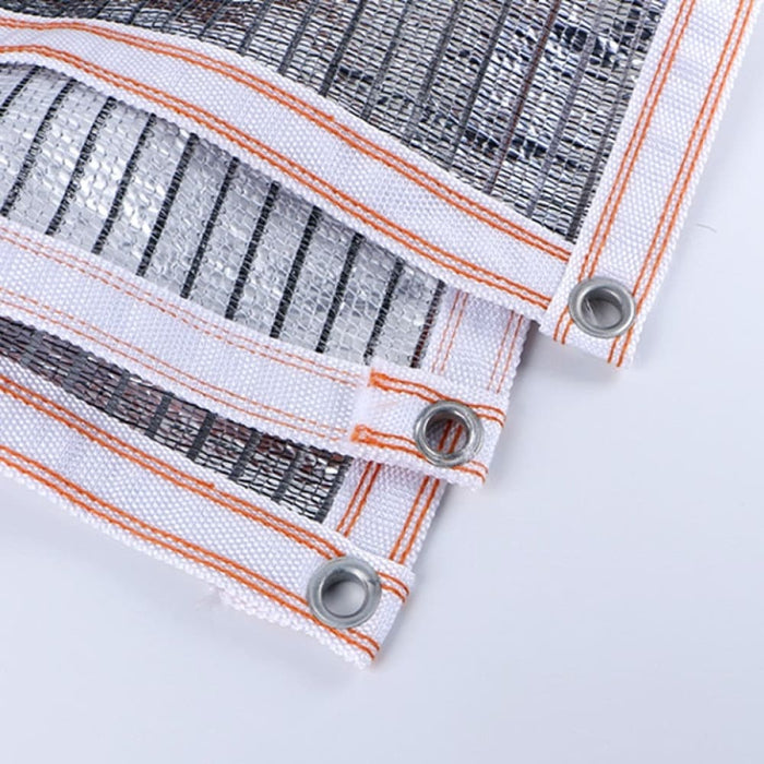 75% Shading Rate Aluminum Foil Sunshade Net Garden Balcony