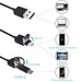 7mm 3 In 1 Android Endoscope Camera Waterproof Led