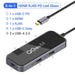 8 in 1 3.5mm Usb Hub 3.0 Adapter Pd Hdmi Rj45 Tf Sd