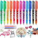 8/12 Pieces Multi Colour Erasable Gel Pens 0.5mm Kawaii