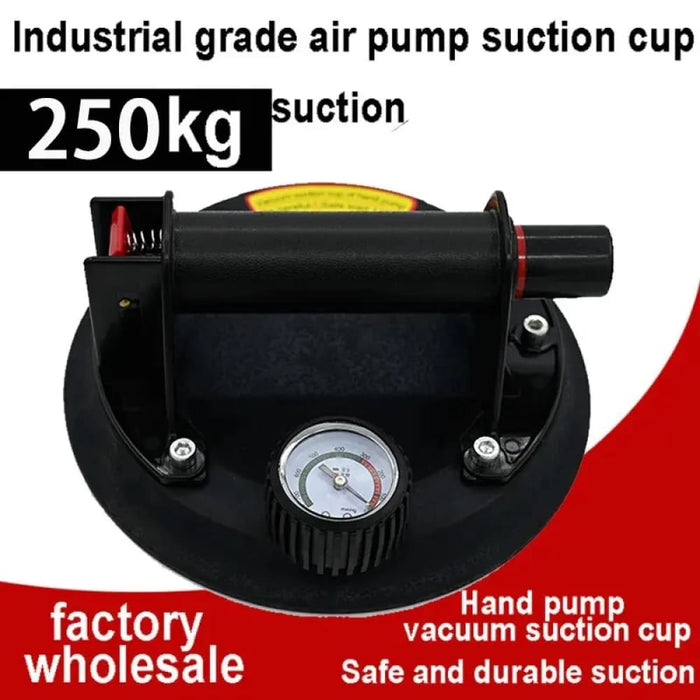 8 250kg Air Pump Suction Cups Heavy Duty Hand Tool