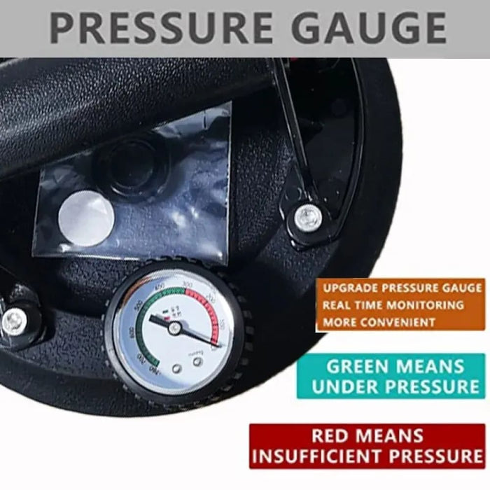 8 250kg Air Pump Suction Cups Heavy Duty Hand Tool