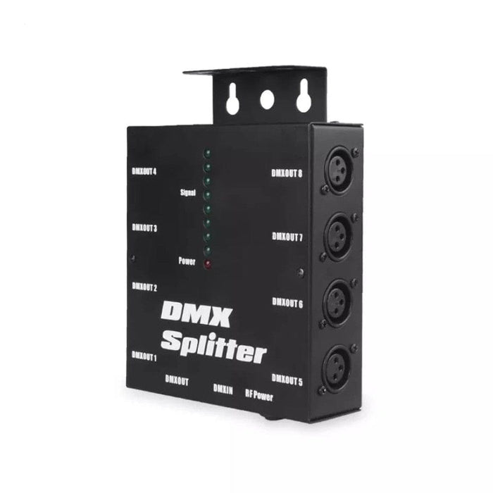 8 Way Channels Isolated 3pin Dmx 512 Optical Splitter