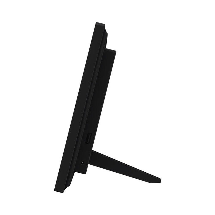 8’ Digital Day Clock Calendar Alarm Black