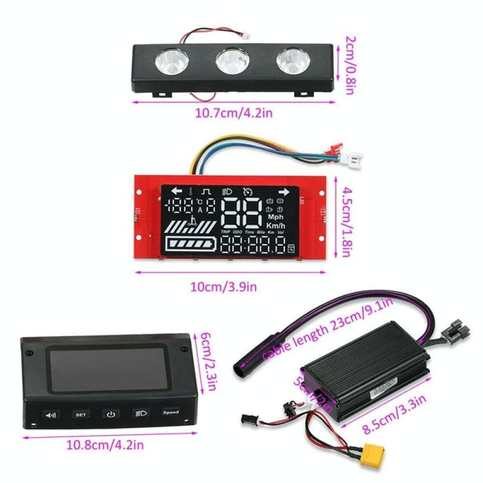 8 Inch Electrical Scooter Master Digital Controller Display