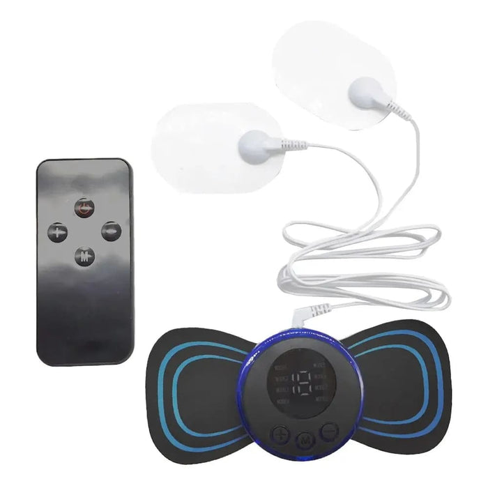 8 Mode Rechargeable Neck Massager with Remote Control Ems