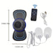 8 Mode Rechargeable Neck Massager with Remote Control Ems