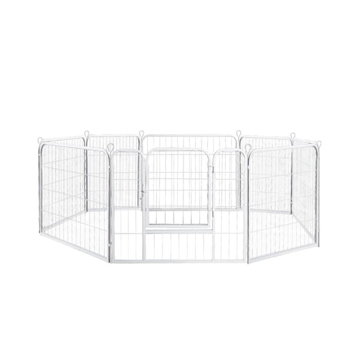 8 Panel 24’’ Pet Dog Playpen Puppy Exercise Cage