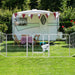 8 Panel 48’’ Pet Dog Playpen Puppy Exercise Cage Enclosure