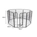 8 Panel Pet Dog Playpen Puppy Exercise Cage Enclosure Fence