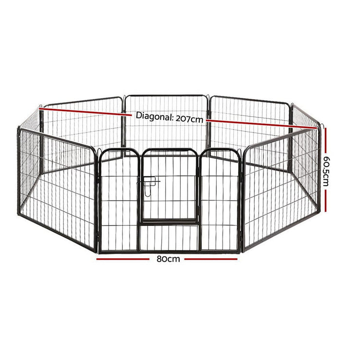 I.pet 8 Panel Pet Dog Playpen Puppy Exercise Cage Enclosure