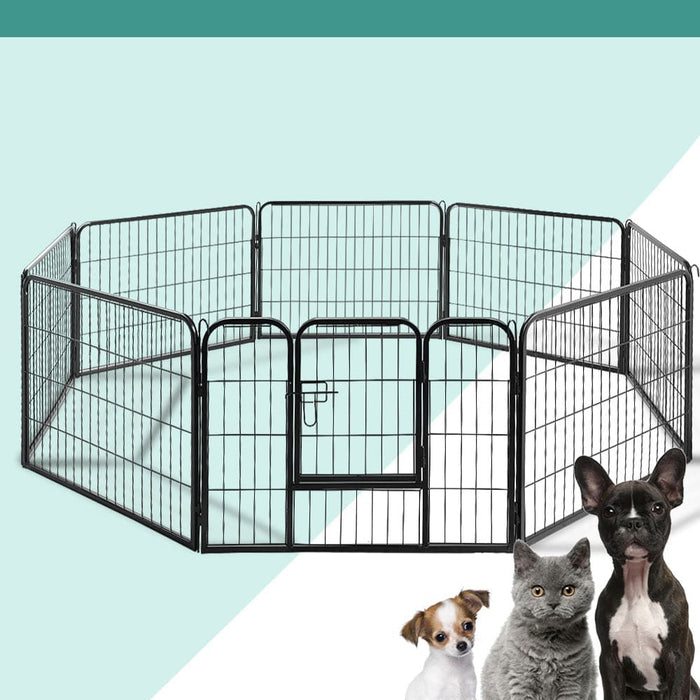 I.pet 8 Panel Pet Dog Playpen Puppy Exercise Cage Enclosure