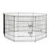 8 Panel Playpen Puppy Exercise Fence Cage Enclosure Pets