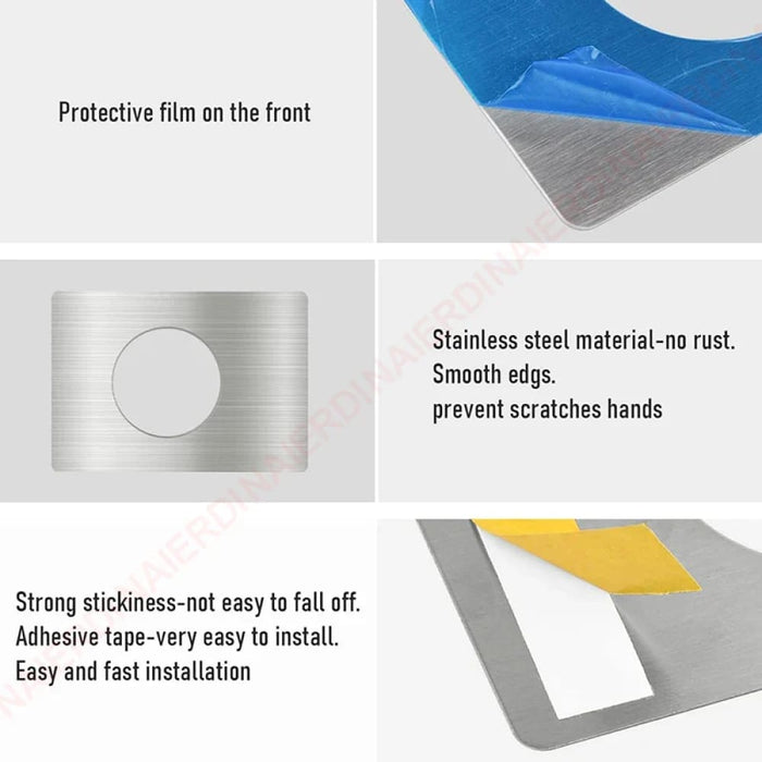 8 Piece Stainless Steel Door Lock Repair Kit