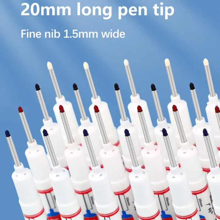 8 Pieces Perforating Nib Markers for Metal Wood