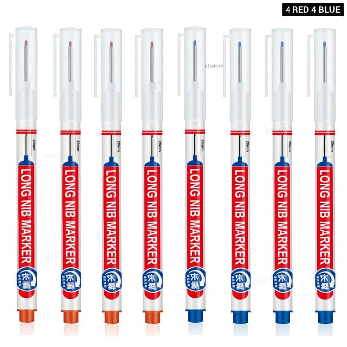 8 Pieces Perforating Nib Markers for Metal Wood