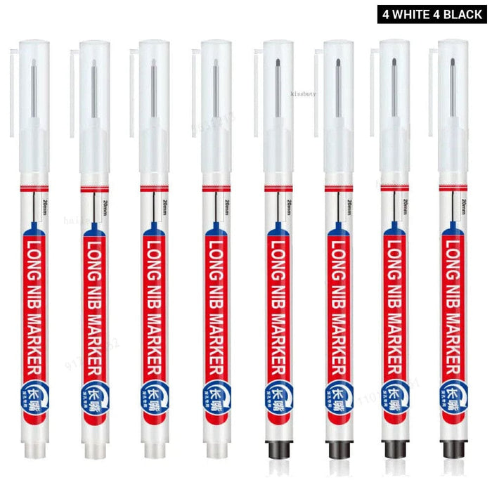 8 Pieces Perforating Nib Markers for Metal Wood