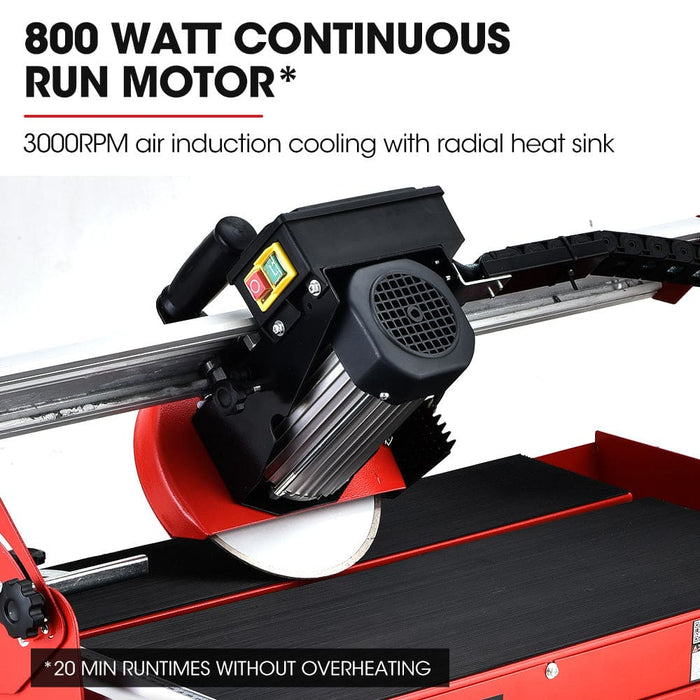 800w Electric Tile Saw Cutter With 200mm (8’) Blade 620mm