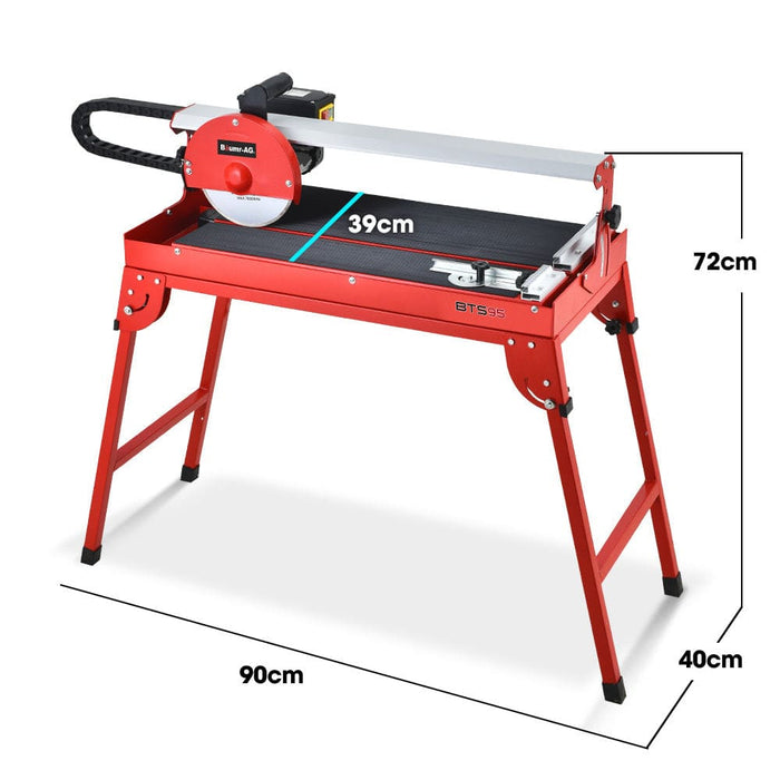 800w Electric Tile Saw Cutter With 200mm (8’) Blade 620mm