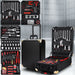 816pcs Tool Kit Trolley Case Mechanics Box Toolbox Portable