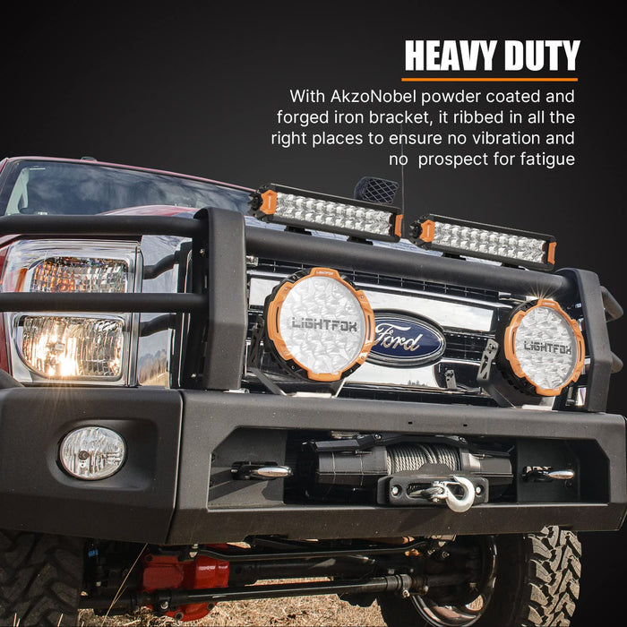 12Inch Osram Led Light Bar Slim Rows Combo Beam Driving Lamp Offroad 4X4