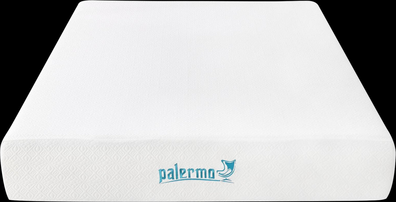Palermo Double 25Cm Gel Memory Foam Mattress - Dual-Layered - Certipur-Us Certified