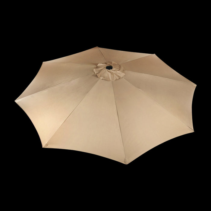 9Ft Patio Umbrella Outdoor Garden Table Umbrella With 8 Sturdy Ribs