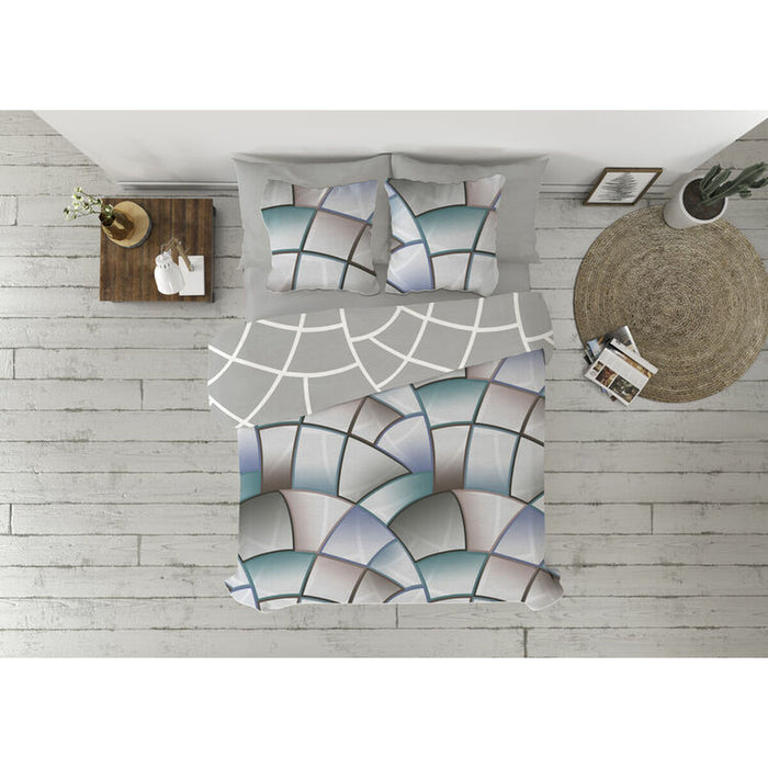 Nordic Cover By Pierre Cardin Lucas Grey 144 Threads 220 X 230 Cm - Size King