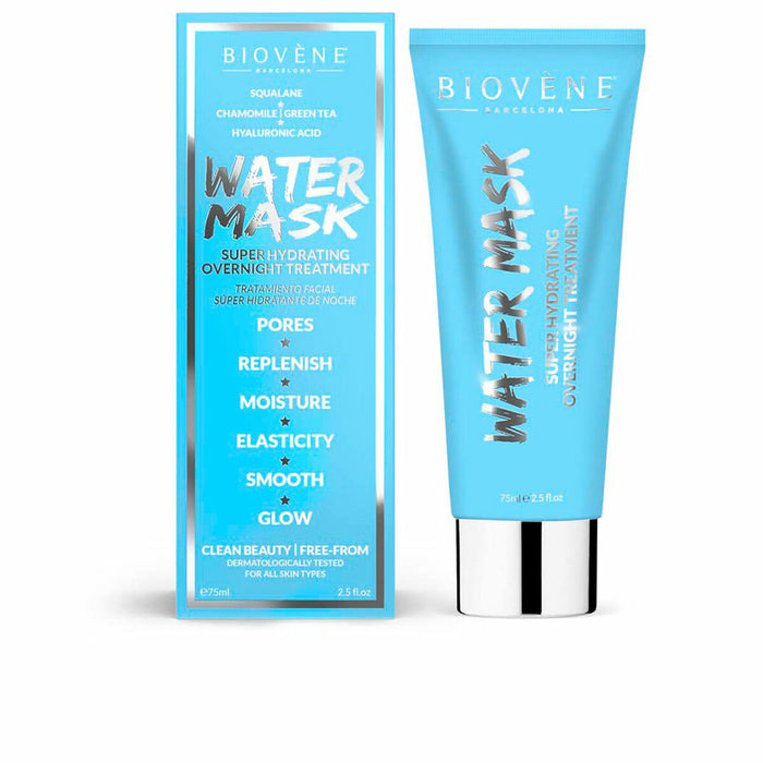 Facial Cream By Biovne Water Super Hydrating Overnight 75 Ml