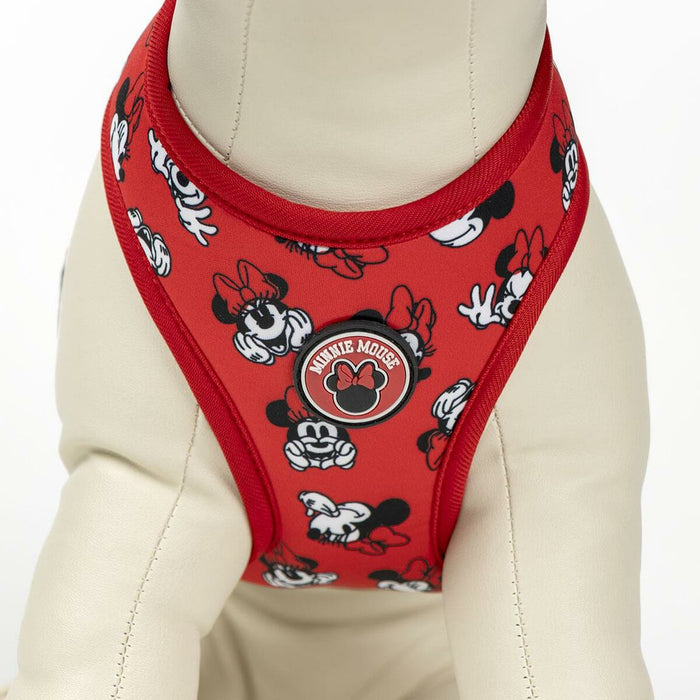 Dog Harness By Minnie Mouse M L Red