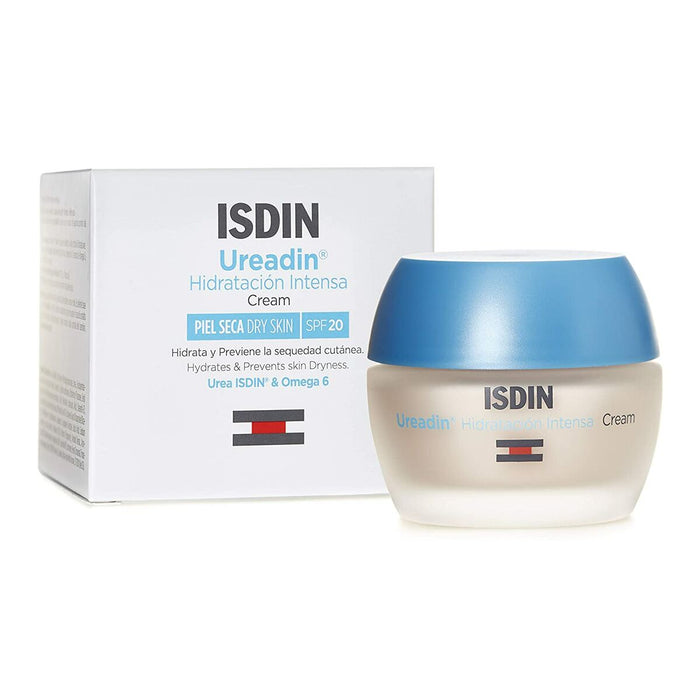 Hydrating Facial Cream By Isdin Ureadin Spf 20 50 Ml