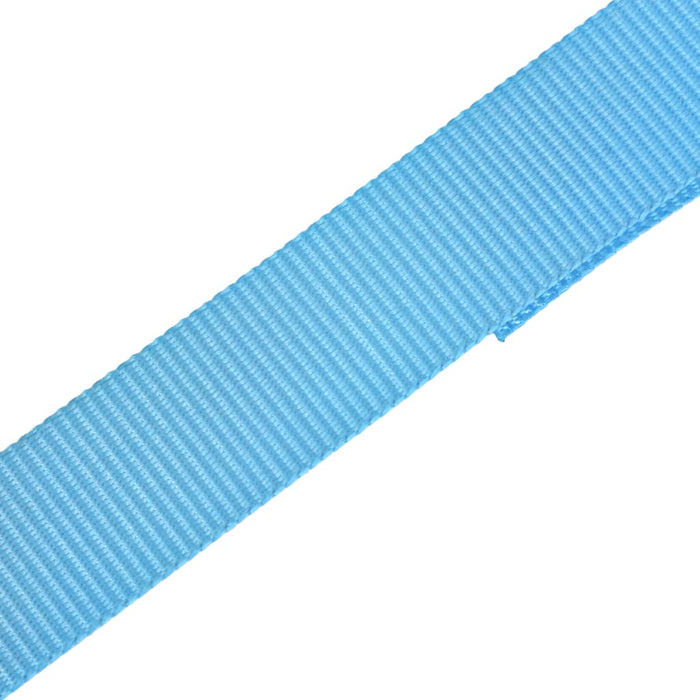 Ratchet Tie Down Straps 10 Pcs 0.8 Tonnes 4Mx25Mm Blue Oaxlpt
