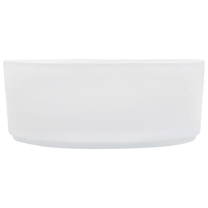 Wash Basin 36X14 Cm Ceramic White Oatkbk
