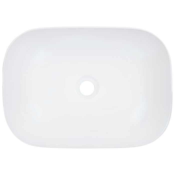 Wash Basin 45.5X32X13 Cm Ceramic White Oatkop