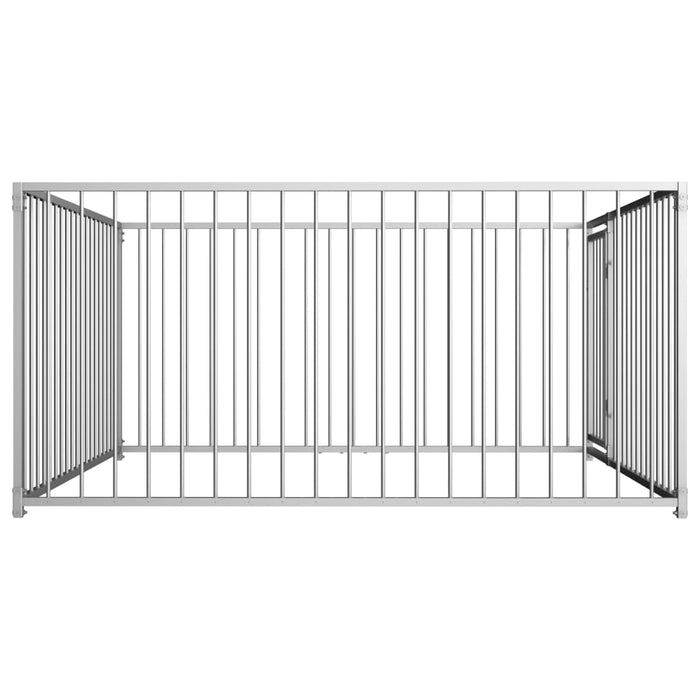 Outdoor Dog Kennel 200X200X100 Cm Oaaank