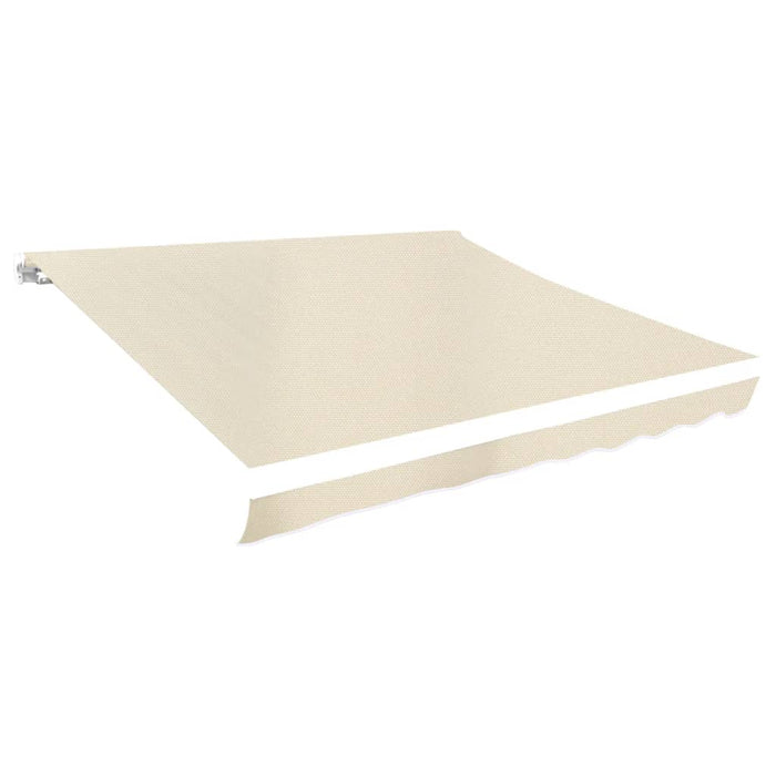 Awning Top Sunshade Canvas Cream 3X2.5M Oaobot