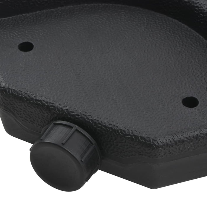 Garden Parasol With Portable Base Anthracite Xiltai