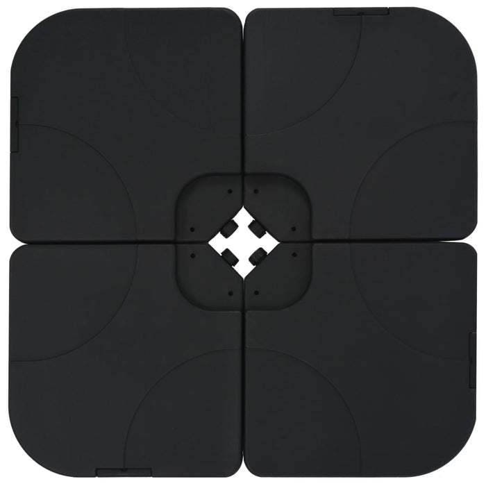 Garden Parasol With Portable Base Anthracite Xiltai