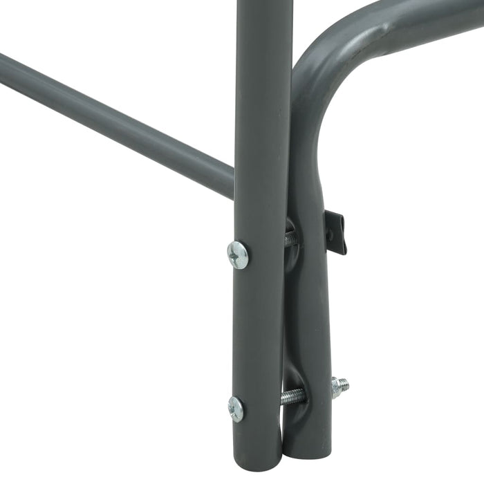 Firewood Rack Anthracite 120X35X120 Cm Steel Xnlxkb