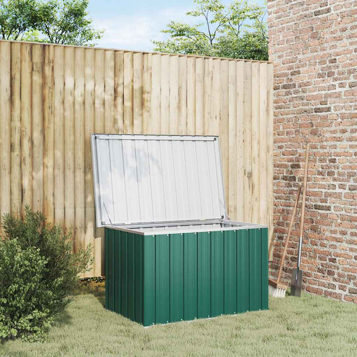 Garden Storage Box Green 109X67X65 Cm Alxpi