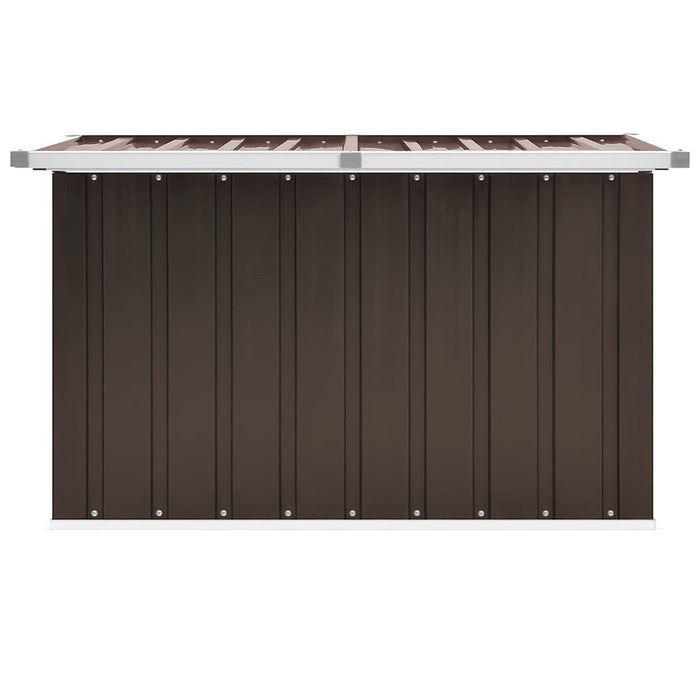Garden Storage Box Brown 109X67X65 Cm Alxlb
