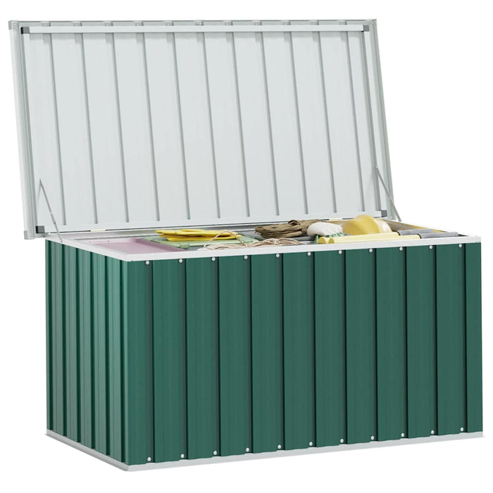 Garden Storage Box Green 129X67X65 Cm Alxlo
