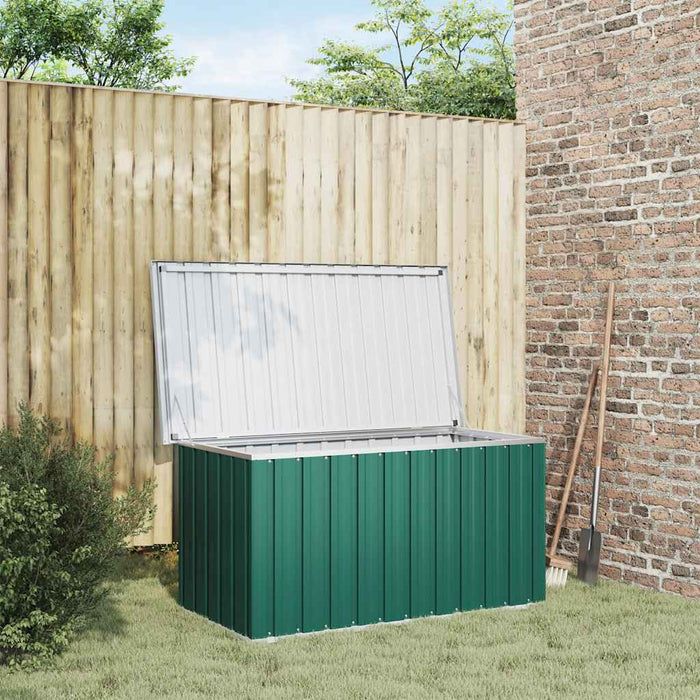 Garden Storage Box Green 129X67X65 Cm Alxlo