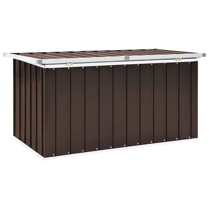 Garden Storage Box Brown 129X67X65 Cm Alxla