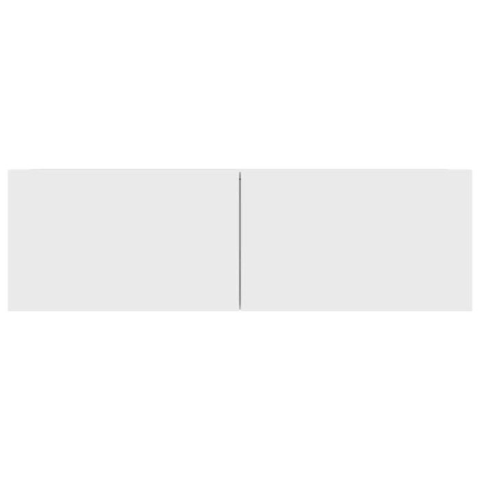 Tv Cabinet White 100X30X30 Cm Engineered Wood Nboano