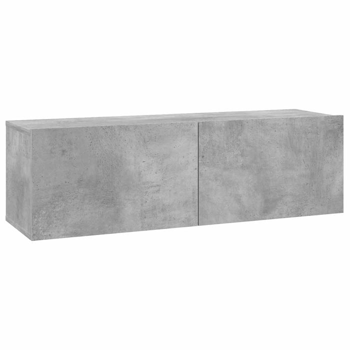 Tv Cabinet Concrete Grey 100X30X30 Cm Engineered Wood Nboanp